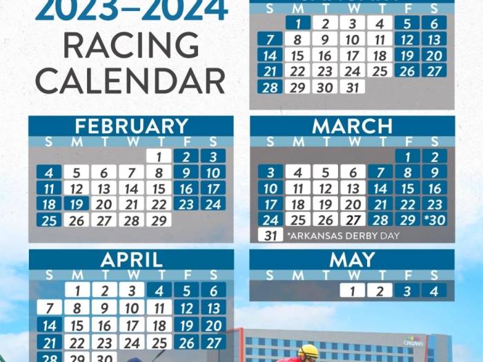 Mark your calendars for Horse Racing and book now with us!
