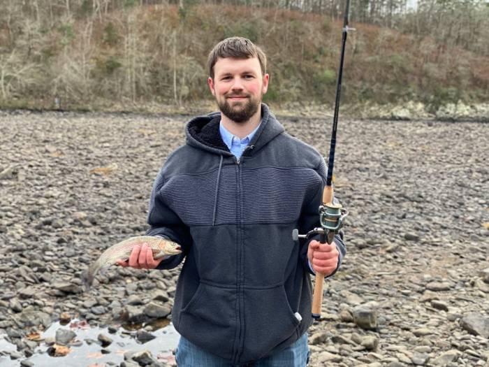 First Time Trout Fishing in Hot Springs, Arkansas by Chase Alford